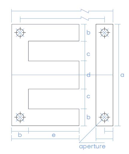 EI-Core-High-Speed-Punch-Lamination Specifications